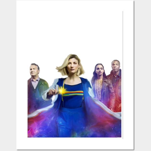 Jodie Series 12 The Doctor is back Wall Art by Diversions pop culture designs